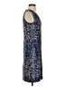 Tory Burch 100% Silk Tweed Blue Cocktail Dress Size XS - photo 4