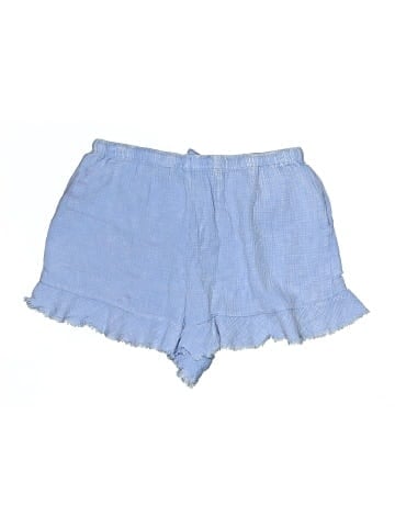 Aqua Denim Shorts (view 2)