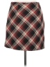 H&M Plaid Red Casual Skirt Size 6 - photo 2