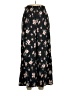 Rebecca Taylor Floral Black Silk Pants Size L - photo 1