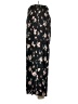 Rebecca Taylor Floral Black Silk Pants Size L - photo 5