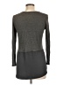 Joe Fresh 100% Rayon Gray Long Sleeve Top Size L - photo 2