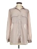 Spense 100% Polyester Tan Long Sleeve Blouse Size M - photo 1