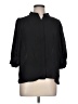 CeCe 100% Polyester Black 3/4 Sleeve Blouse Size L - photo 1