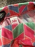 Justice Chevron-herringbone Pink Board Shorts Size 10 - photo 3