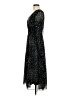 Taylor 100% Polyester Stars Black Cocktail Dress Size 6 - photo 5
