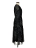 Taylor 100% Polyester Stars Black Cocktail Dress Size 6 - photo 4