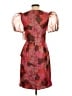 Theia Red Cocktail Dress Size 4 - photo 2
