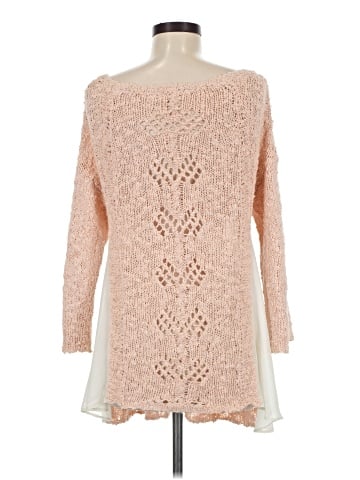 Knitted & Knotted Pullover Sweater (view 2)