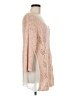 Knitted & Knotted Pink Tan Pullover Sweater Size L - photo 4
