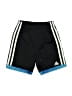 Adidas 100% Polyester Color Block Black Athletic Shorts Size 5 - photo 1