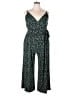 Kaileigh Polka Dots Green Jumpsuit Size XXL - photo 1