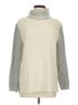 Barbour Color Block Silver Wool Pullover Sweater Size 8 - photo 1