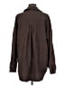 Shein Brown Long Sleeve Button-Down Shirt Size 6 - photo 2