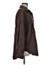 Shein Brown Long Sleeve Button-Down Shirt Size 6 - photo 4