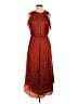 Ulla Johnson 100% Silk Red Casual Dress Size 2 - photo 1