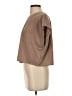 Zara Basic Brown Short Sleeve Top Size S - photo 5