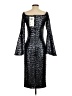 Theia Black Cocktail Dress Size 4 - photo 2