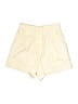 Zara Solid Ivory Khaki Shorts Size M - photo 1