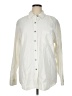 Karen Kane Solid Ivory Long Sleeve Button-Down Shirt Size XL - photo 1