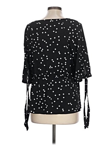Allegra K 3/4 Sleeve Blouse (view 2)