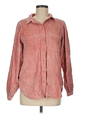 American Eagle Outfitters Long Sleeve Blouse (view 1)