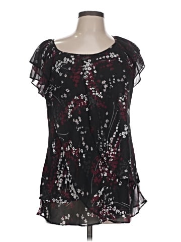 db established 1962 Short Sleeve Blouse (view 1)