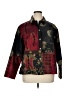 Chico's Print Red Jacket Size XL (3) - photo 1