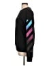 OFF-WHITE 100% Cotton Graphic Black Sweatshirt Size L - photo 5