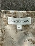 Northern Reflections 100% Polyester Silver Sleeveless Blouse Size XL - photo 7