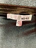 WD.NY 100% Polyester Metallic Gold Formal Skirt Size XL - photo 4