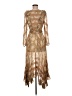 Zimmermann 100% Silk Tan Cocktail Dress Size 6 (1) - photo 2