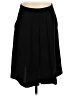 Vince. 100% Polyester Solid Black Formal Skirt Size 4 - photo 1