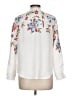 Assorted Brands 100% Polyester Floral Ivory Long Sleeve Blouse Size L - photo 2