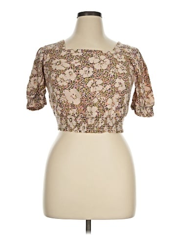 Roxy Short Sleeve Blouse (view 1)