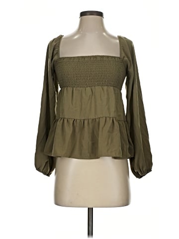 Paper Crane Long Sleeve Blouse (view 1)