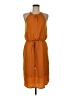 Mossimo 100% Polyester Orange Casual Dress Size M - photo 1