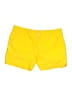 Lilly Pulitzer 100% Cotton Chevron-herringbone Yellow Shorts Size 4 - photo 1