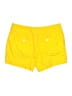 Lilly Pulitzer 100% Cotton Chevron-herringbone Yellow Shorts Size 4 - photo 2