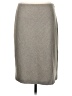 J.Crew Chevron-herringbone Gray Casual Skirt Size 8 (petite) - photo 1