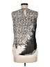 Rose + Olive 100% Polyester Silver Sleeveless T-Shirt Size M - photo 2