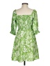 GOODTHREADS Paisley Green Cocktail Dress Size M - photo 2