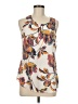 Van Heusen 100% Polyester Ivory Sleeveless Blouse Size M - photo 1