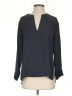 Vince. 100% Silk Blue 3/4 Sleeve Silk Top Size 4 - photo 1