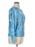 Talbots Blue Long Sleeve Blouse Size XL Petite - photo 4