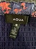 Aqua 100% Polyester Floral Blue Cocktail Dress Size XS - photo 7
