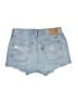 Levi's Blue Denim Shorts Size 28 waist - photo 2