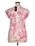 Assorted Brands Pink Short Sleeve Top Size 1X - photo 2