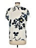 Van Heusen 100% Polyester Ivory Short Sleeve Blouse Size M - photo 2