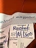 Alfred Angelo Orange Sleeveless Blouse Size 12 - photo 7